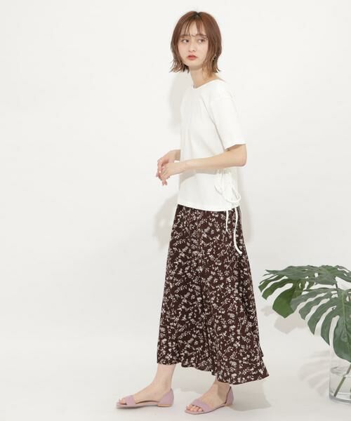 SENSE OF PLACE by URBAN RESEARCH / センスオブプレイス バイ アーバンリサーチ Tシャツ | オーガニックコットンバックカシュクールトップ | 詳細12