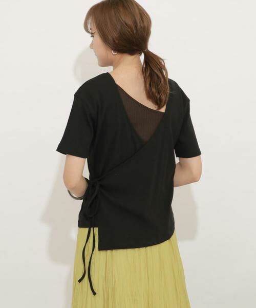 SENSE OF PLACE by URBAN RESEARCH / センスオブプレイス バイ アーバンリサーチ Tシャツ | オーガニックコットンバックカシュクールトップ | 詳細18