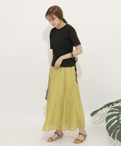 SENSE OF PLACE by URBAN RESEARCH / センスオブプレイス バイ アーバンリサーチ Tシャツ | オーガニックコットンバックカシュクールトップ | 詳細19