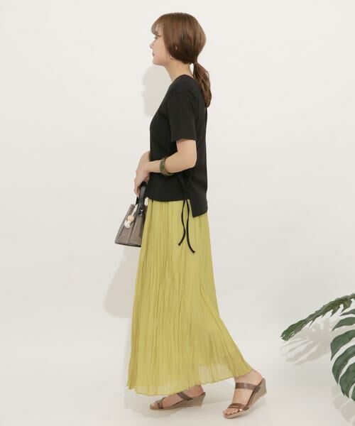 SENSE OF PLACE by URBAN RESEARCH / センスオブプレイス バイ アーバンリサーチ Tシャツ | オーガニックコットンバックカシュクールトップ | 詳細20