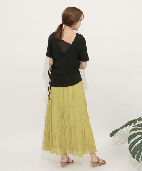 SENSE OF PLACE by URBAN RESEARCH / センスオブプレイス バイ アーバンリサーチ Tシャツ | オーガニックコットンバックカシュクールトップ | 詳細21