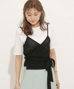 SENSE OF PLACE by URBAN RESEARCH / センスオブプレイス バイ アーバンリサーチ ニット・セーター | カシュクールアンサンブルトップ