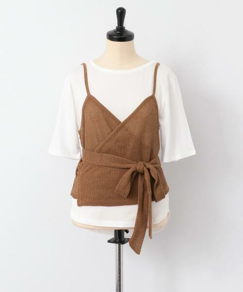 SENSE OF PLACE by URBAN RESEARCH / センスオブプレイス バイ アーバンリサーチ ニット・セーター | カシュクールアンサンブルトップ | 詳細5