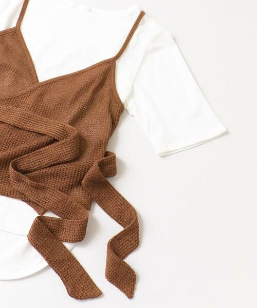 SENSE OF PLACE by URBAN RESEARCH / センスオブプレイス バイ アーバンリサーチ ニット・セーター | カシュクールアンサンブルトップ | 詳細7