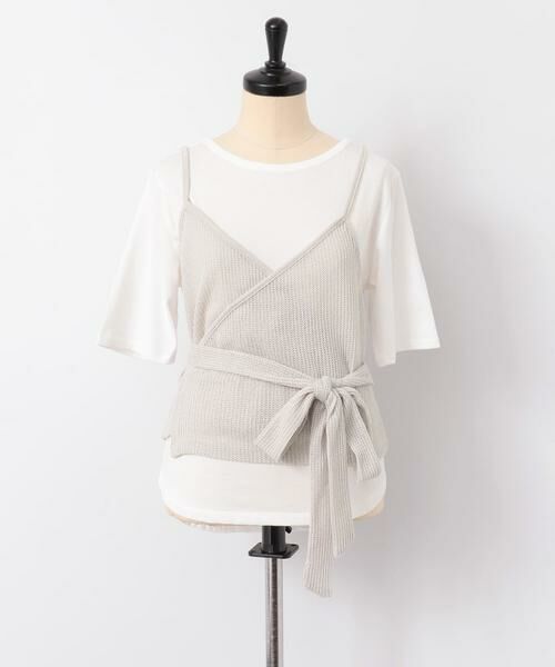 SENSE OF PLACE by URBAN RESEARCH / センスオブプレイス バイ アーバンリサーチ ニット・セーター | カシュクールアンサンブルトップ | 詳細22