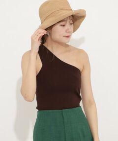 SENSE OF PLACE by URBAN RESEARCH / センスオブプレイス バイ アーバンリサーチ ニット・セーター | ワンショルダーコンパクトトップ