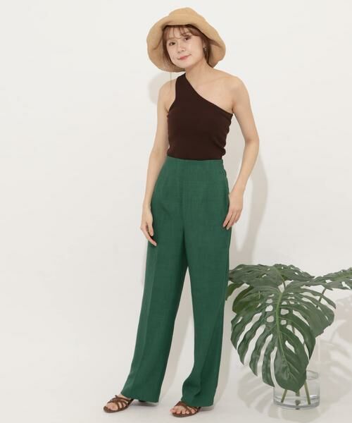 SENSE OF PLACE by URBAN RESEARCH / センスオブプレイス バイ アーバンリサーチ ニット・セーター | ワンショルダーコンパクトトップ | 詳細1