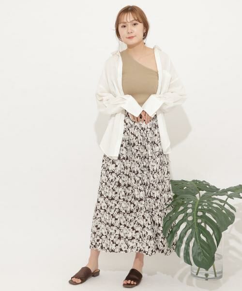 SENSE OF PLACE by URBAN RESEARCH / センスオブプレイス バイ アーバンリサーチ ニット・セーター | ワンショルダーコンパクトトップ | 詳細6