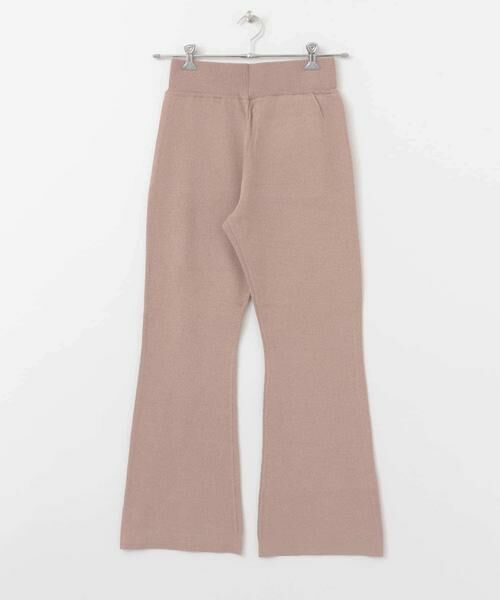 SENSE OF PLACE by URBAN RESEARCH/センスオブプレイス バイ アーバンリサーチ リネンライクニットフレアパンツ ピンク FREE SENSE OF PLACE by URBAN RESEARCH/センスオブプレイス バイ アーバンリサーチ リネンライクニットフレアパンツ ピンク FREE