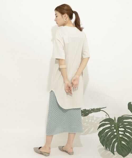 SENSE OF PLACE by URBAN RESEARCH / センスオブプレイス バイ アーバンリサーチ スカート | クロシェニットスカート | 詳細4