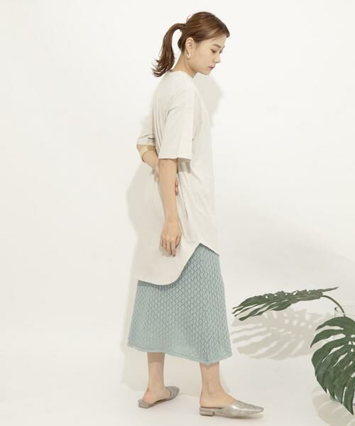 SENSE OF PLACE by URBAN RESEARCH / センスオブプレイス バイ アーバンリサーチ スカート | クロシェニットスカート | 詳細5