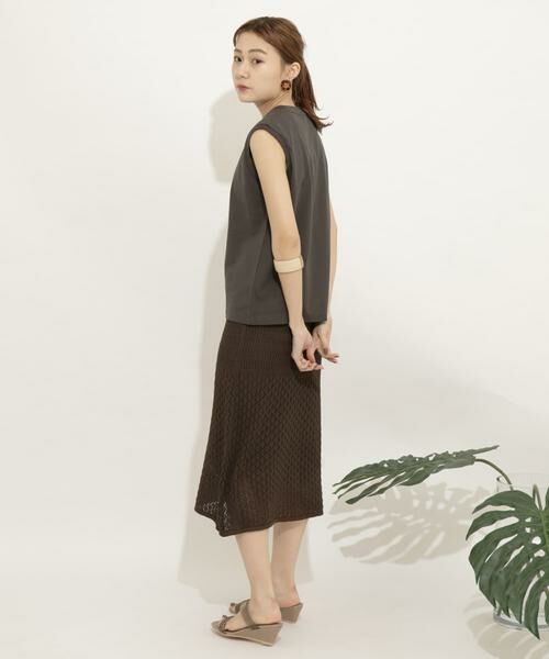 SENSE OF PLACE by URBAN RESEARCH / センスオブプレイス バイ アーバンリサーチ スカート | クロシェニットスカート | 詳細18