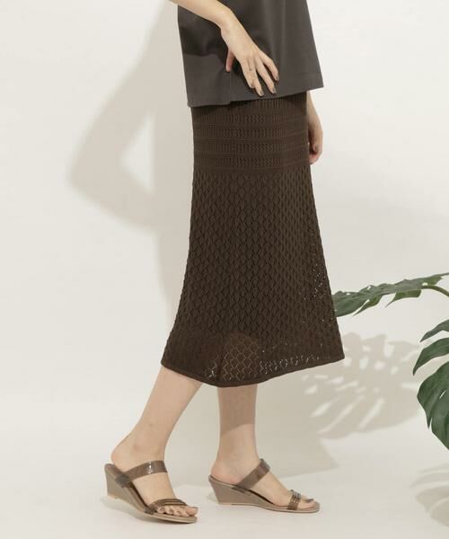 SENSE OF PLACE by URBAN RESEARCH / センスオブプレイス バイ アーバンリサーチ スカート | クロシェニットスカート | 詳細16