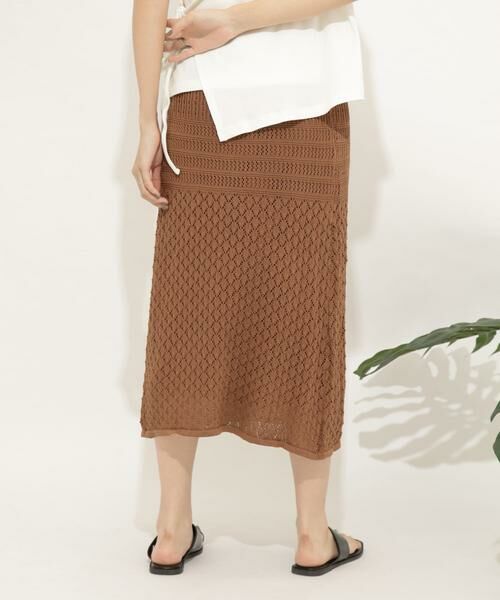 SENSE OF PLACE by URBAN RESEARCH / センスオブプレイス バイ アーバンリサーチ スカート | クロシェニットスカート | 詳細27