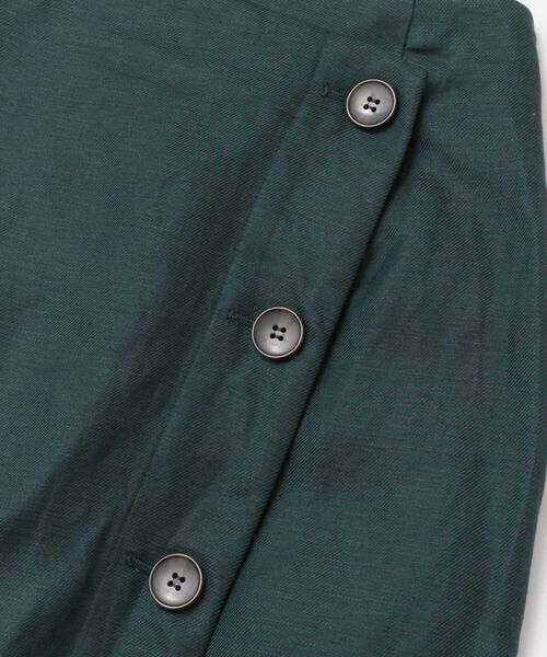 SENSE OF PLACE by URBAN RESEARCH / センスオブプレイス バイ アーバンリサーチ スカート | リネンレーヨン ラップスカート | 詳細15