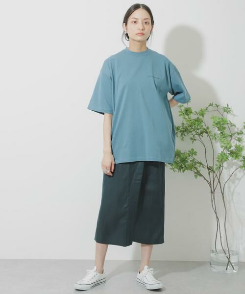 SENSE OF PLACE by URBAN RESEARCH / センスオブプレイス バイ アーバンリサーチ スカート | リネンレーヨン ラップスカート | 詳細4