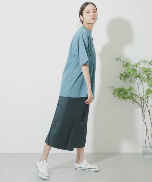 SENSE OF PLACE by URBAN RESEARCH / センスオブプレイス バイ アーバンリサーチ スカート | リネンレーヨン ラップスカート | 詳細7