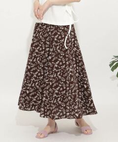 SENSE OF PLACE by URBAN RESEARCH / センスオブプレイス バイ アーバンリサーチ スカート | フラワープリントフレアスカート