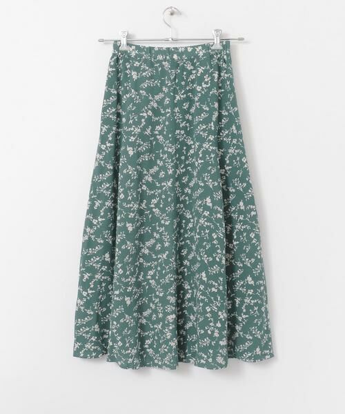 SENSE OF PLACE by URBAN RESEARCH / センスオブプレイス バイ アーバンリサーチ スカート | フラワープリントフレアスカート | 詳細8