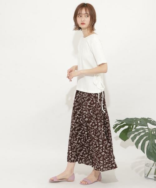SENSE OF PLACE by URBAN RESEARCH / センスオブプレイス バイ アーバンリサーチ スカート | フラワープリントフレアスカート | 詳細11