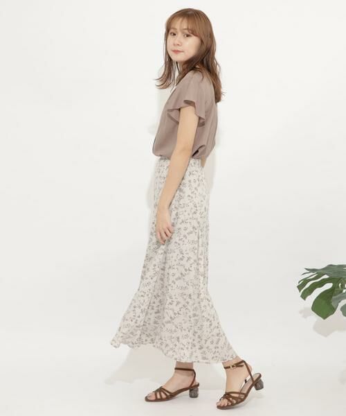 SENSE OF PLACE by URBAN RESEARCH / センスオブプレイス バイ アーバンリサーチ スカート | フラワープリントフレアスカート | 詳細16