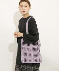 SENSE OF PLACE by URBAN RESEARCH / センスオブプレイス バイ アーバンリサーチ トートバッグ | ハンドニットトート