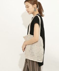 SENSE OF PLACE by URBAN RESEARCH / センスオブプレイス バイ アーバンリサーチ トートバッグ | ハンドニットトート