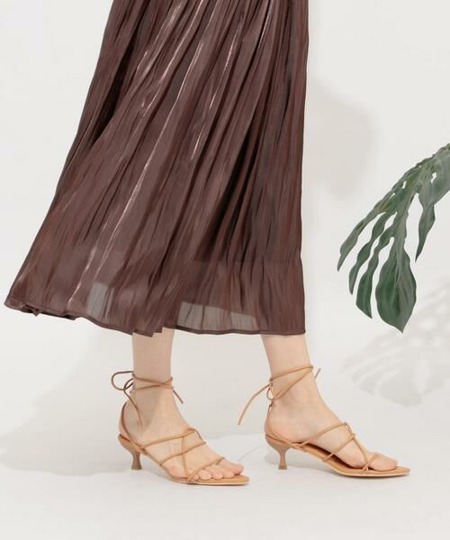 SENSE OF PLACE by URBAN RESEARCH / センスオブプレイス バイ アーバンリサーチ サンダル | ポインテッドトウレースアップミュール | 詳細1