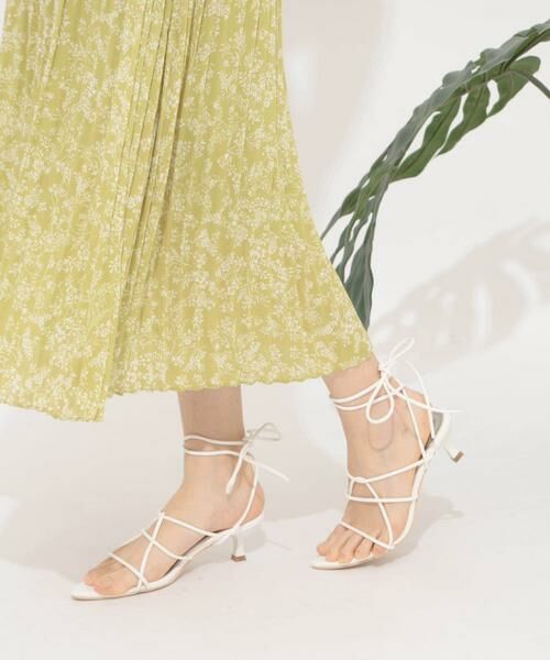 SENSE OF PLACE by URBAN RESEARCH / センスオブプレイス バイ アーバンリサーチ サンダル | ポインテッドトウレースアップミュール | 詳細10