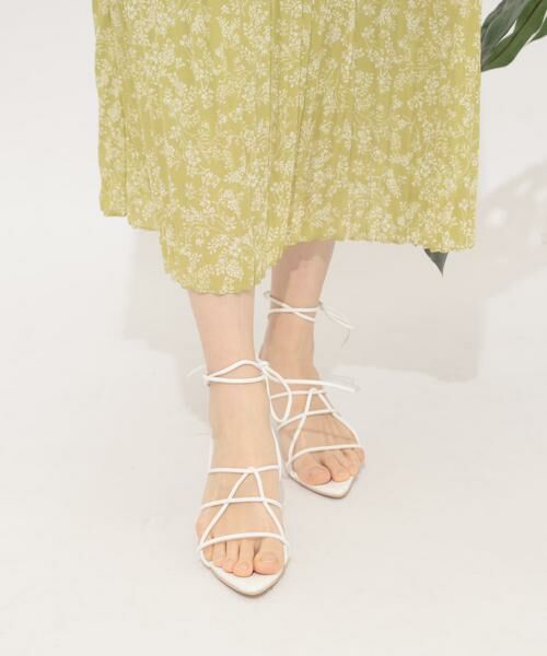 SENSE OF PLACE by URBAN RESEARCH / センスオブプレイス バイ アーバンリサーチ サンダル | ポインテッドトウレースアップミュール | 詳細11