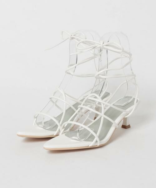 SENSE OF PLACE by URBAN RESEARCH / センスオブプレイス バイ アーバンリサーチ サンダル | ポインテッドトウレースアップミュール | 詳細12