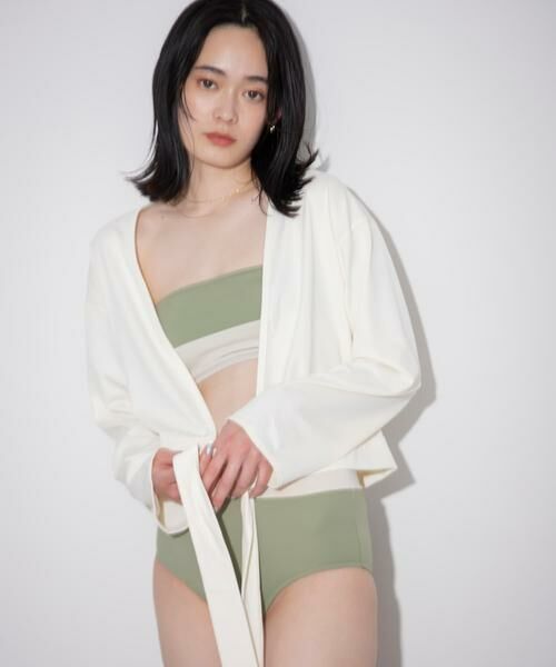 SENSE OF PLACE by URBAN RESEARCH / センスオブプレイス バイ アーバンリサーチ 水着・スイムグッズ | クロップトップオフショルビキニ | 詳細12