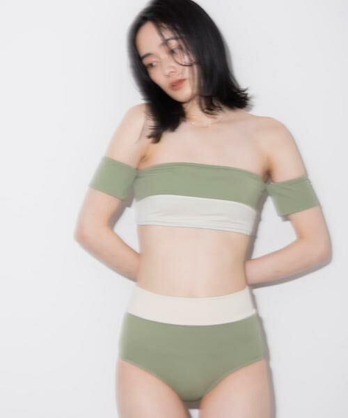 SENSE OF PLACE by URBAN RESEARCH / センスオブプレイス バイ アーバンリサーチ 水着・スイムグッズ | クロップトップオフショルビキニ | 詳細5