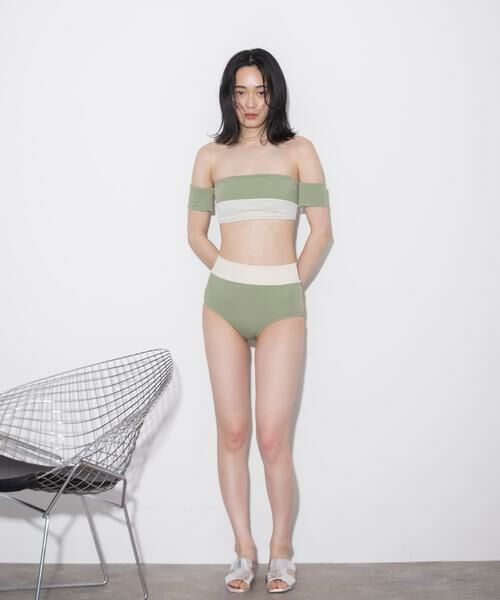 SENSE OF PLACE by URBAN RESEARCH / センスオブプレイス バイ アーバンリサーチ 水着・スイムグッズ | クロップトップオフショルビキニ | 詳細8