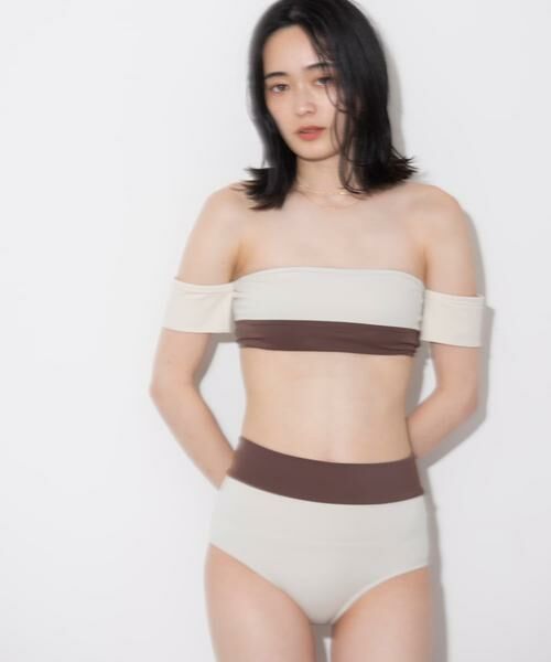 SENSE OF PLACE by URBAN RESEARCH / センスオブプレイス バイ アーバンリサーチ 水着・スイムグッズ | クロップトップオフショルビキニ | 詳細18