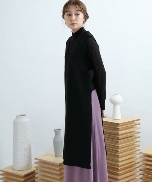 SENSE OF PLACE by URBAN RESEARCH / センスオブプレイス バイ アーバンリサーチ ニット・セーター | 2WAYロングニットベスト | 詳細13