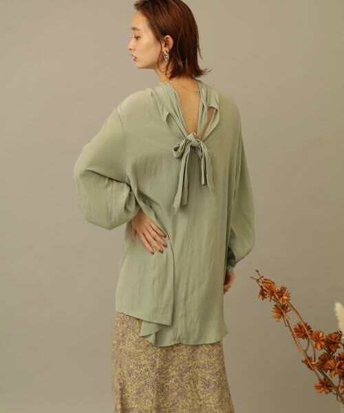 SENSE OF PLACE by URBAN RESEARCH / センスオブプレイス バイ アーバンリサーチ シャツ・ブラウス | バックタイチュニックブラウス | 詳細2