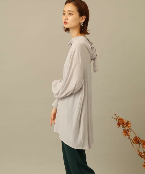 SENSE OF PLACE by URBAN RESEARCH / センスオブプレイス バイ アーバンリサーチ シャツ・ブラウス | バックタイチュニックブラウス | 詳細20