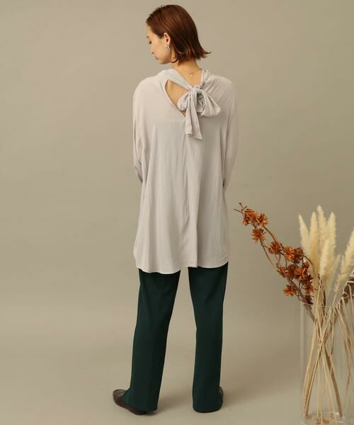 SENSE OF PLACE by URBAN RESEARCH / センスオブプレイス バイ アーバンリサーチ シャツ・ブラウス | バックタイチュニックブラウス | 詳細25