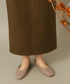 SENSE OF PLACE by URBAN RESEARCH / センスオブプレイス バイ アーバンリサーチ バレエシューズ | スクエアトウVカットフラットシューズ