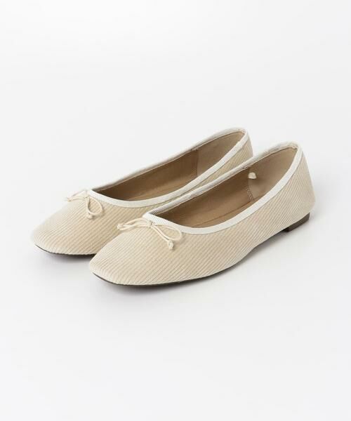 SENSE OF PLACE by URBAN RESEARCH / センスオブプレイス バイ アーバンリサーチ バレエシューズ | スクエアトウボロネーゼバレエシューズ | 詳細6