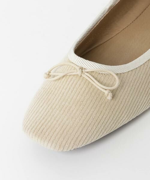 SENSE OF PLACE by URBAN RESEARCH / センスオブプレイス バイ アーバンリサーチ バレエシューズ | スクエアトウボロネーゼバレエシューズ | 詳細7
