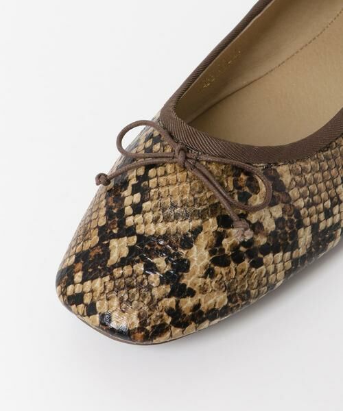 SENSE OF PLACE by URBAN RESEARCH / センスオブプレイス バイ アーバンリサーチ バレエシューズ | スクエアトウボロネーゼバレエシューズ | 詳細9