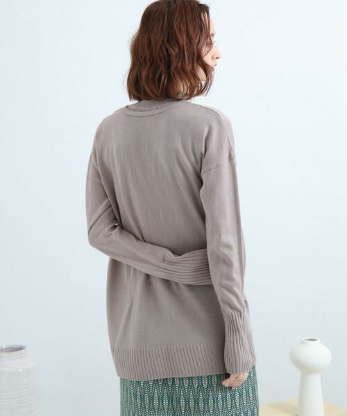 SENSE OF PLACE by URBAN RESEARCH / センスオブプレイス バイ アーバンリサーチ ニット・セーター | リブハイネックカシュクールトップ | 詳細11