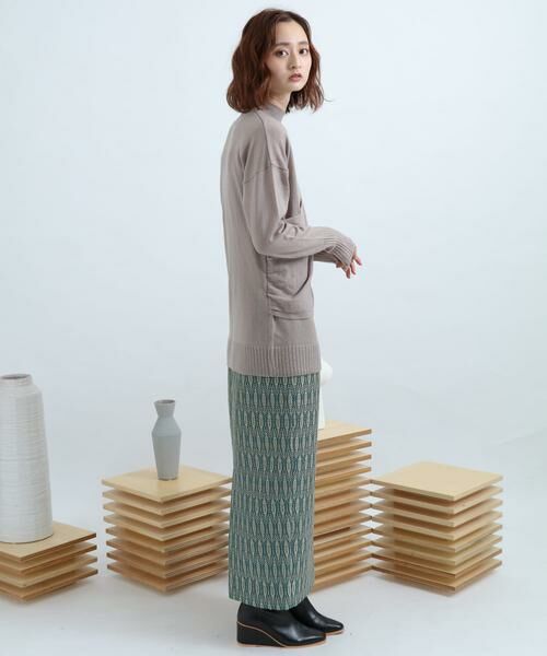 SENSE OF PLACE by URBAN RESEARCH / センスオブプレイス バイ アーバンリサーチ ニット・セーター | リブハイネックカシュクールトップ | 詳細13