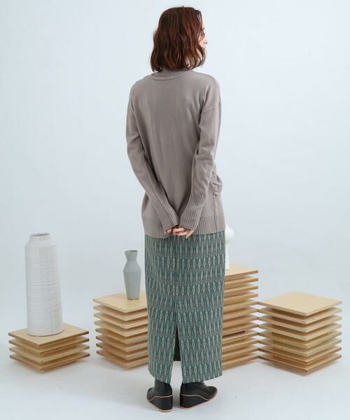 SENSE OF PLACE by URBAN RESEARCH / センスオブプレイス バイ アーバンリサーチ ニット・セーター | リブハイネックカシュクールトップ | 詳細14