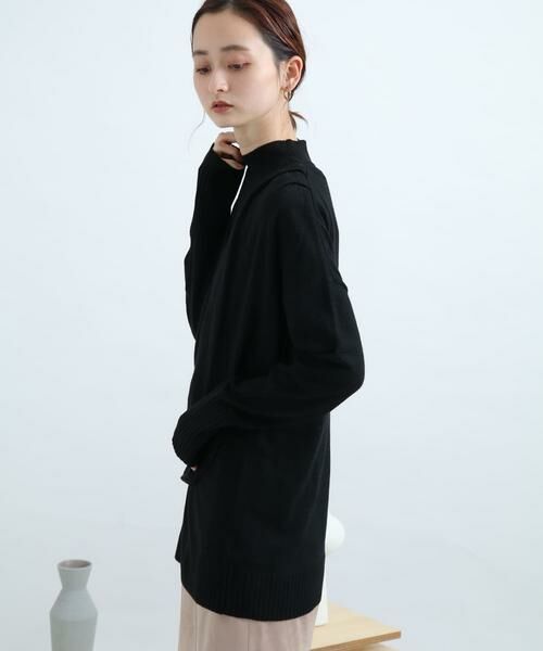 SENSE OF PLACE by URBAN RESEARCH / センスオブプレイス バイ アーバンリサーチ ニット・セーター | リブハイネックカシュクールトップ | 詳細21