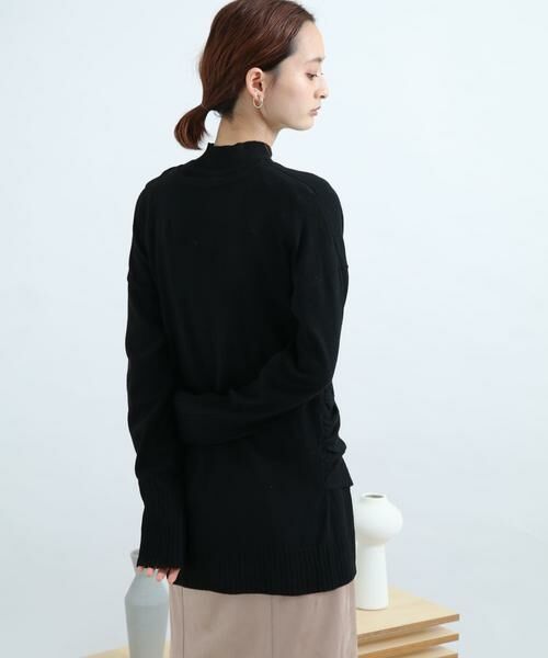 SENSE OF PLACE by URBAN RESEARCH / センスオブプレイス バイ アーバンリサーチ ニット・セーター | リブハイネックカシュクールトップ | 詳細22