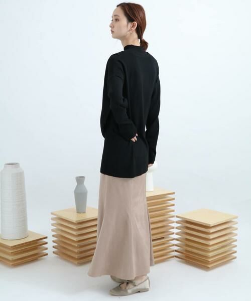 SENSE OF PLACE by URBAN RESEARCH / センスオブプレイス バイ アーバンリサーチ ニット・セーター | リブハイネックカシュクールトップ | 詳細25