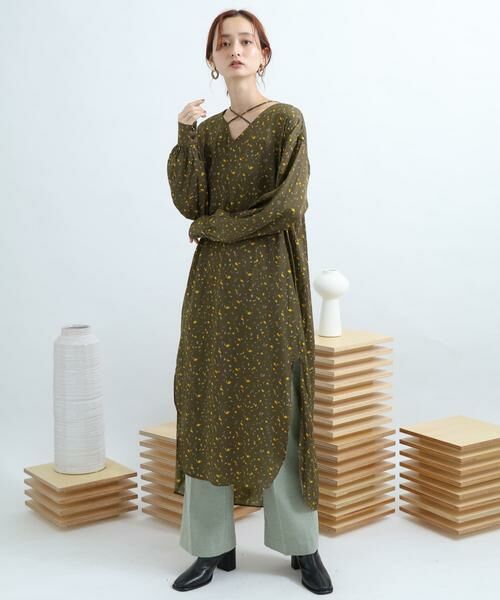 SENSE OF PLACE by URBAN RESEARCH / センスオブプレイス バイ アーバンリサーチ シャツ・ブラウス | カラーダップルドットプリントシャツ | 詳細5